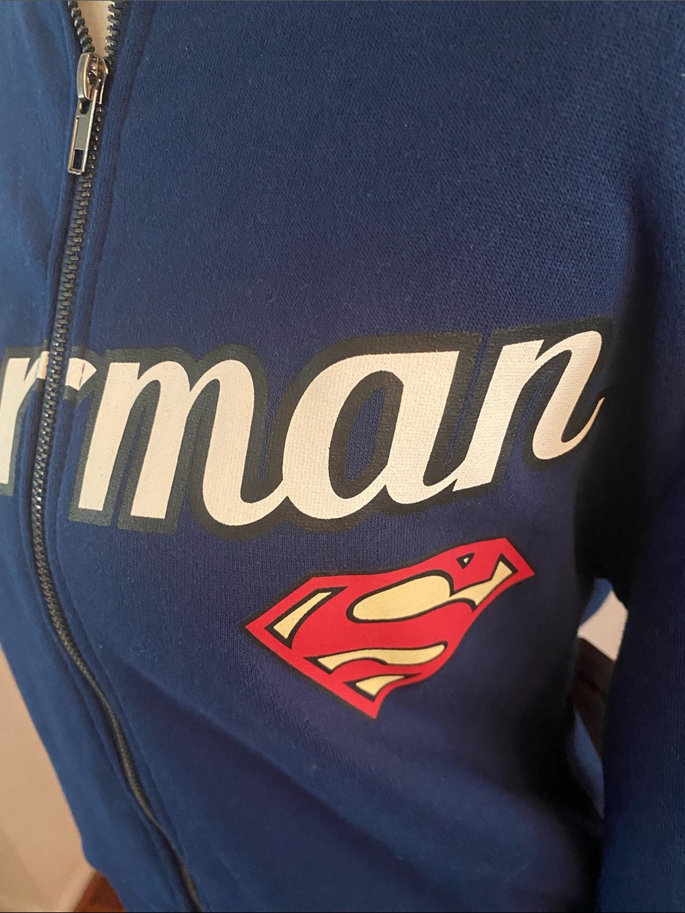 Superman 1938 zip front jacket with tags - Picture 7 of 10
